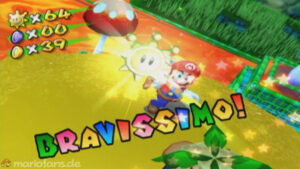 Pianta Village — Super Mario Sunshine walkthrough route