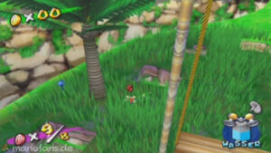 Pianta Village — Super Mario Sunshine walkthrough route