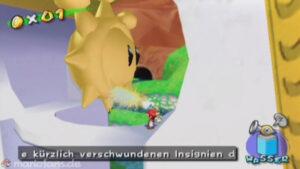 Super Mario Sunshine — collectible walkthrough screenshot