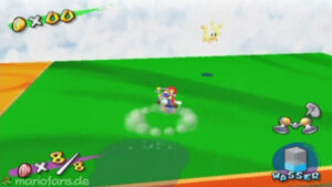 Super Mario Sunshine — collectible walkthrough screenshot
