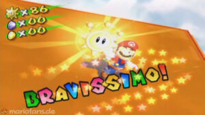 Super Mario Sunshine — collectible walkthrough screenshot