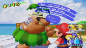Super Mario Sunshine — collectible walkthrough screenshot