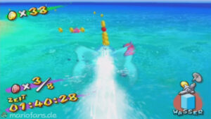 Super Mario Sunshine — collectible walkthrough screenshot