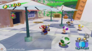 Super Mario Sunshine — collectible walkthrough screenshot