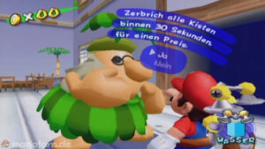 Super Mario Sunshine — collectible walkthrough screenshot