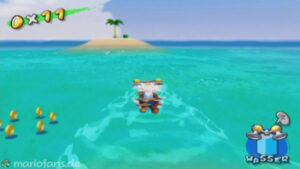 Super Mario Sunshine — collectible walkthrough screenshot