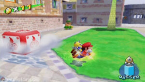 Super Mario Sunshine — collectible walkthrough screenshot