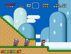 Super Mario World walkthrough screenshot