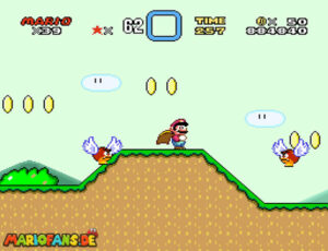 Super Mario World walkthrough screenshot