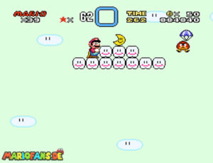 Super Mario World walkthrough screenshot