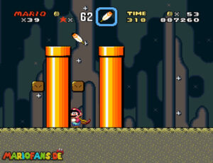 Super Mario World walkthrough screenshot