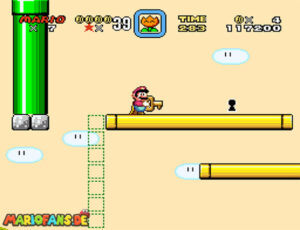 Super Mario World walkthrough screenshot