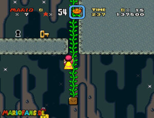 Super Mario World walkthrough screenshot