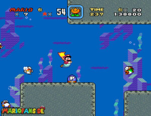 Super Mario World walkthrough screenshot