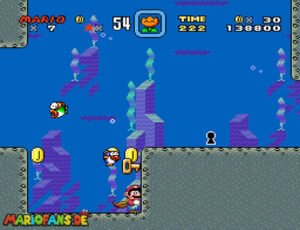 Super Mario World walkthrough screenshot