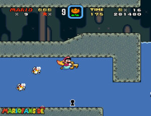 Super Mario World walkthrough screenshot