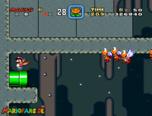Super Mario World walkthrough screenshot