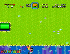 Super Mario World walkthrough screenshot