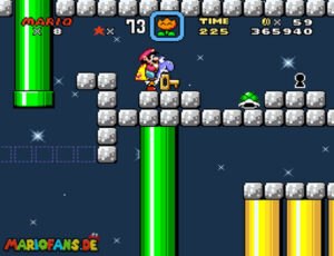 Super Mario World walkthrough screenshot