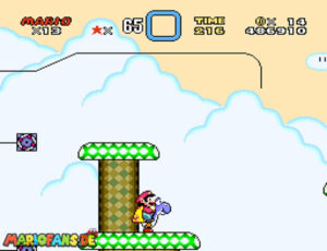 Super Mario World walkthrough screenshot