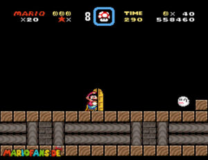 Super Mario World walkthrough screenshot