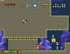 Super Mario World walkthrough screenshot