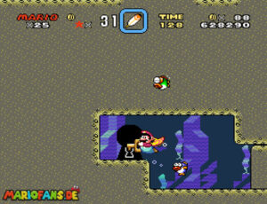 Super Mario World walkthrough screenshot