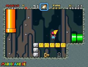 Super Mario World walkthrough screenshot