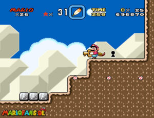Super Mario World walkthrough screenshot