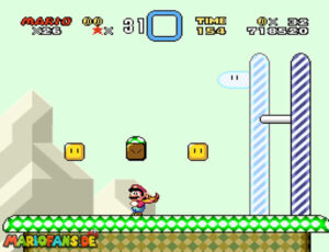 Super Mario World walkthrough screenshot