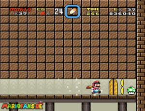 Super Mario World walkthrough screenshot