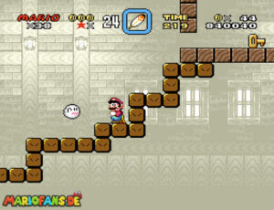 Super Mario World walkthrough screenshot