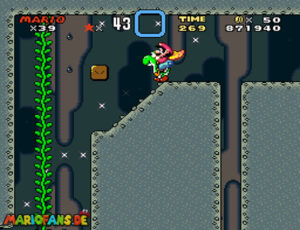 Super Mario World walkthrough screenshot