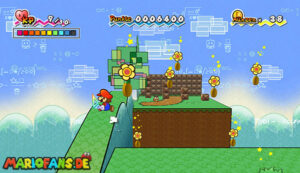 Chapter 1-1: The Adventure Unfolds — Super Paper Mario walkthrough screenshot