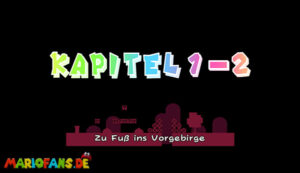 Chapter 1-2: Afoot in the Foothills — Super Paper Mario walkthrough screenshot
