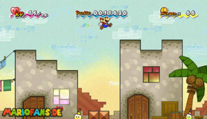 Chapter 1-2: Afoot in the Foothills — Super Paper Mario walkthrough screenshot