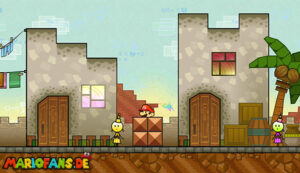 Chapter 1-2: Afoot in the Foothills — Super Paper Mario walkthrough screenshot