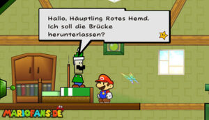 Chapter 1-2: Afoot in the Foothills — Super Paper Mario walkthrough screenshot