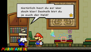 Chapter 1-2: Afoot in the Foothills — Super Paper Mario walkthrough screenshot