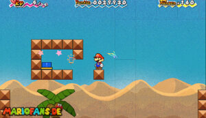 Chapter 1-3: The Sands of Yold — Super Paper Mario walkthrough screenshot