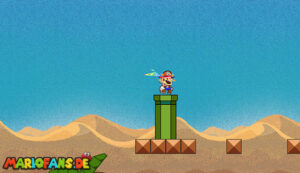 Chapter 1-3: The Sands of Yold — Super Paper Mario walkthrough screenshot