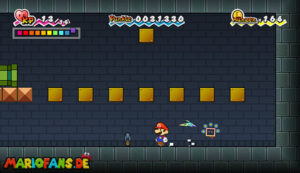 Chapter 1-3: The Sands of Yold — Super Paper Mario walkthrough screenshot