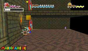 Chapter 1-4: Monster of the Ruins — Super Paper Mario walkthrough screenshot