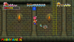 Chapter 1-4: Monster of the Ruins — Super Paper Mario walkthrough screenshot
