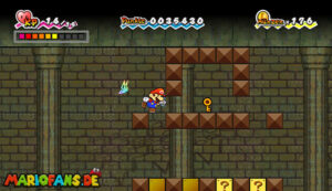 Chapter 1-4: Monster of the Ruins — Super Paper Mario walkthrough screenshot