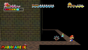 Chapter 1-4: Monster of the Ruins — Super Paper Mario walkthrough screenshot