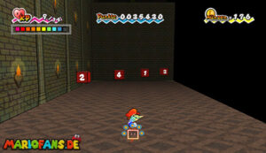 Chapter 1-4: Monster of the Ruins — Super Paper Mario walkthrough screenshot