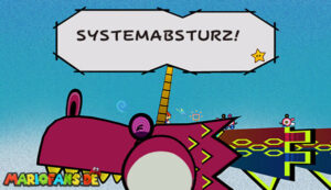 Chapter 1-4: Monster of the Ruins — Super Paper Mario walkthrough screenshot