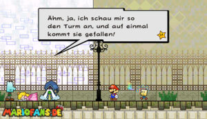 Flipside after Chapter 1 — Super Paper Mario walkthrough screenshot