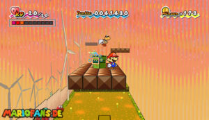 Chapter 2-1: Bogging to Merlee’s — Super Paper Mario walkthrough screenshot